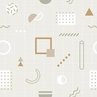 Abstract background with trendy geometric elements. vector