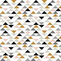 Triangle seamless pattern. Modern abstract geometric background with triangles. vector