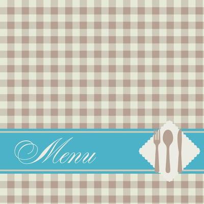 Restaurant menu template vector illustration