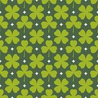 Clover seamless pattern vector