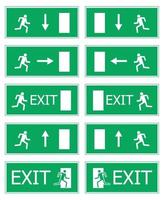 exit illustration icons vector