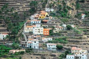 Typical Colored Colonial Spanish Building photo