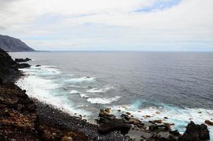 Aerial ocean view photo