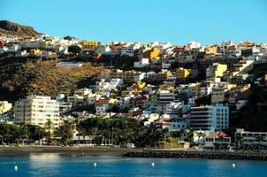 Typical Colored Colonial Spanish Building photo