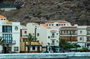 Typical Colored Colonial Spanish Building photo