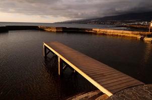 Sunrise on a Pier photo