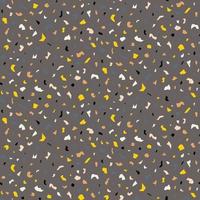 Abstract seamless pattern in terrazzo style. Vector background. Print for wallpaper, backdrop, fabric, etc.