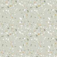 Terrazzo seamless pattern in pastel green color. vector