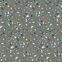 Seamless pattern in terrazzo style. vector