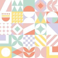 Abstract seamless geometric pattern. vector