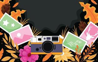 Photography Day Background vector