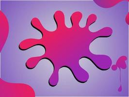 Abstract liquid purple background graphic vector illustration