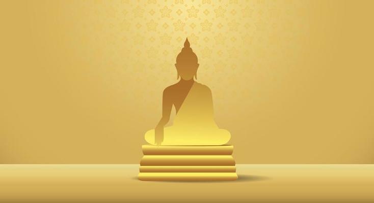 background for makha bucha day ,Vesak Day, Atthami Puja, Asanha Bucha.