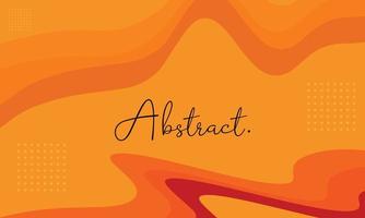 Abstract orange shadow background vector