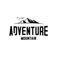 vector illustration of mountain, adventure nature