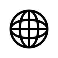 Simple vector icon. Flat illustration on a theme internet