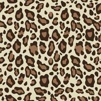 Animal print leopard pattern design wild seamless patterns background vector