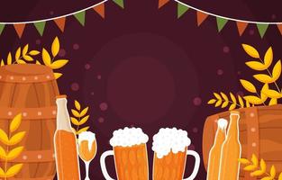 Beer Day Background vector