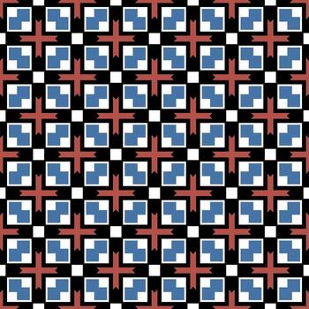 Abstract seamless background. Geometric pattern. vector