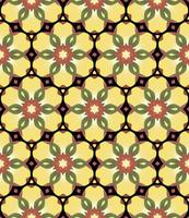 Floral seamless background. Pattern with flowers. vector