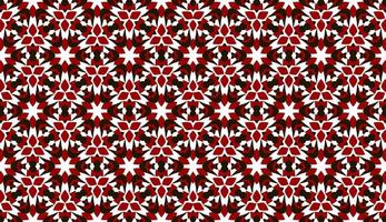 Red seamless geometric background. Abstract pattern. vector