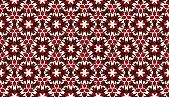 Red seamless geometric background. Abstract pattern. vector