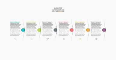 Presentation business infographic template vector