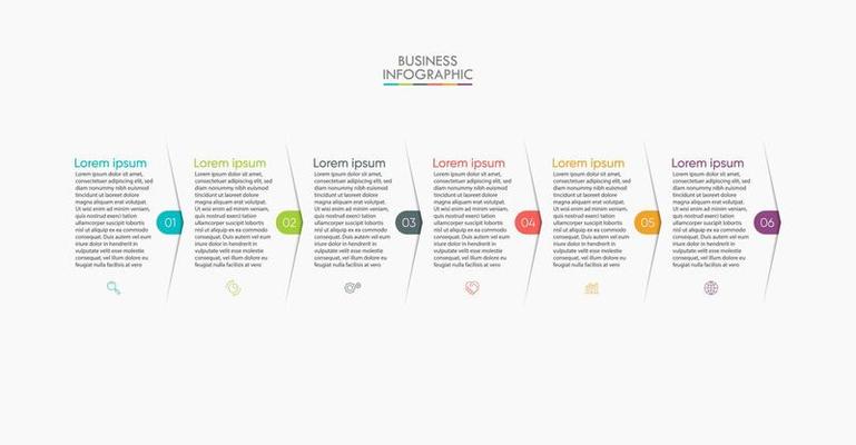 Presentation business infographic template