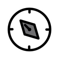 Compass icon template vector