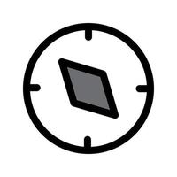 Compass icon template vector