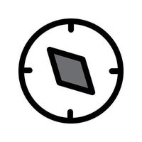 Compass icon template vector