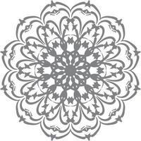 adorno de mandala, ilustración dibujada a mano. se puede utilizar para textiles, fundas de teléfonos, tarjetas de felicitación, etc. vector