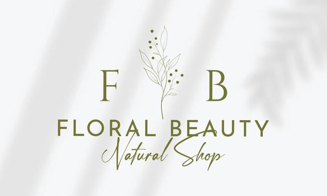 Botanical Floral element Hand Drawn Logo with Wild Flower and Leaves. Logo for spa and beauty salon, boutique, organic shop, wedding, floral designer, interior, photography, cosmetic.