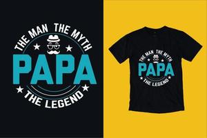 Father's Day T shirt design vector