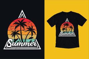 summer t shirt design vector