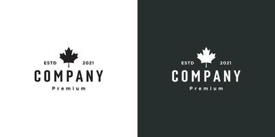 maple leaf logo vector design