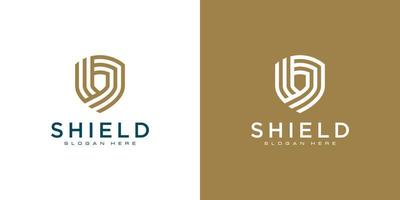 Security Shield Logo vector premium