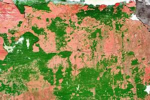 Abstract green concrete wall background and texture photo