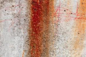 Texture of a concrete wall with cracks and scratches which can be used as a background photo
