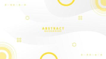 Abstract White  Fluid Wave Background vector