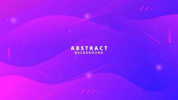 Abstract Violet Fluid Wave Background vector