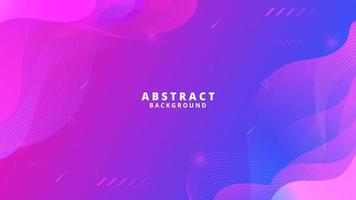 Abstract Colorful  Fluid Wave Background vector