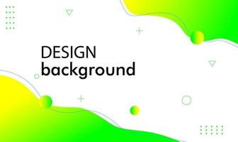 illustration vector graphic of background, Banner template is colorful with gradient color. Design with liquid form.