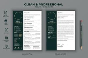 Cv Template Word Vector Art, Icons, And Graphics For Free Download