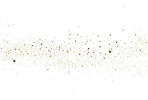 Light gold glitter confetti texture vector