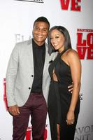 LOS ANGELES, FEB 13 - Cory Hardrict, Tia Mowry at the Brotherly Love LA Premiere at the Silver Screen Theater at the Pacific Design Center on April 13, 2015 in West Hollywood, CA photo