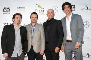 LOS ANGELES, SEP 30 - Anthony CiBlasi, Buz Wallick, Adam Barder, Mark Bemesderfer at the Catalina Film Festival, Friday at the Casino on September 30, 2016 in Avalon, Catalina Island, CA photo