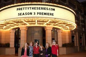 LOS ANGELES, OCT 27 - Pretty the Series Cast, arrives at the Pretty Season 3 Webseries Screening at Warner Brother Studio on October 27, 2011 in Burbank, CA photo
