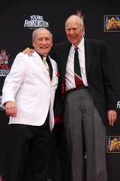 LOS ANGELES, SEP 8 - Carl Reiner, Max Brooks at the Mel Brooks Hand and Foot Print Ceremony at TCL Chinese Theater on September 8, 2014 in Los Angeles, CA photo