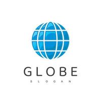Globe Logo Design Template vector